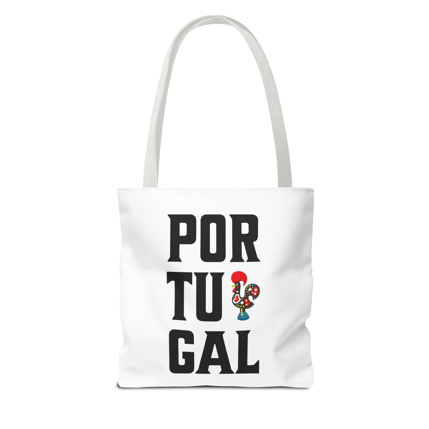 Elegant Tote Bag with Portugal Design and Galo de Barcelos - Retro, Minimalist and Contemporary