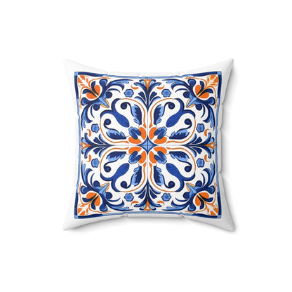 Traditional Portuguese Tile Inspired Pillow - Bring Portugal Home