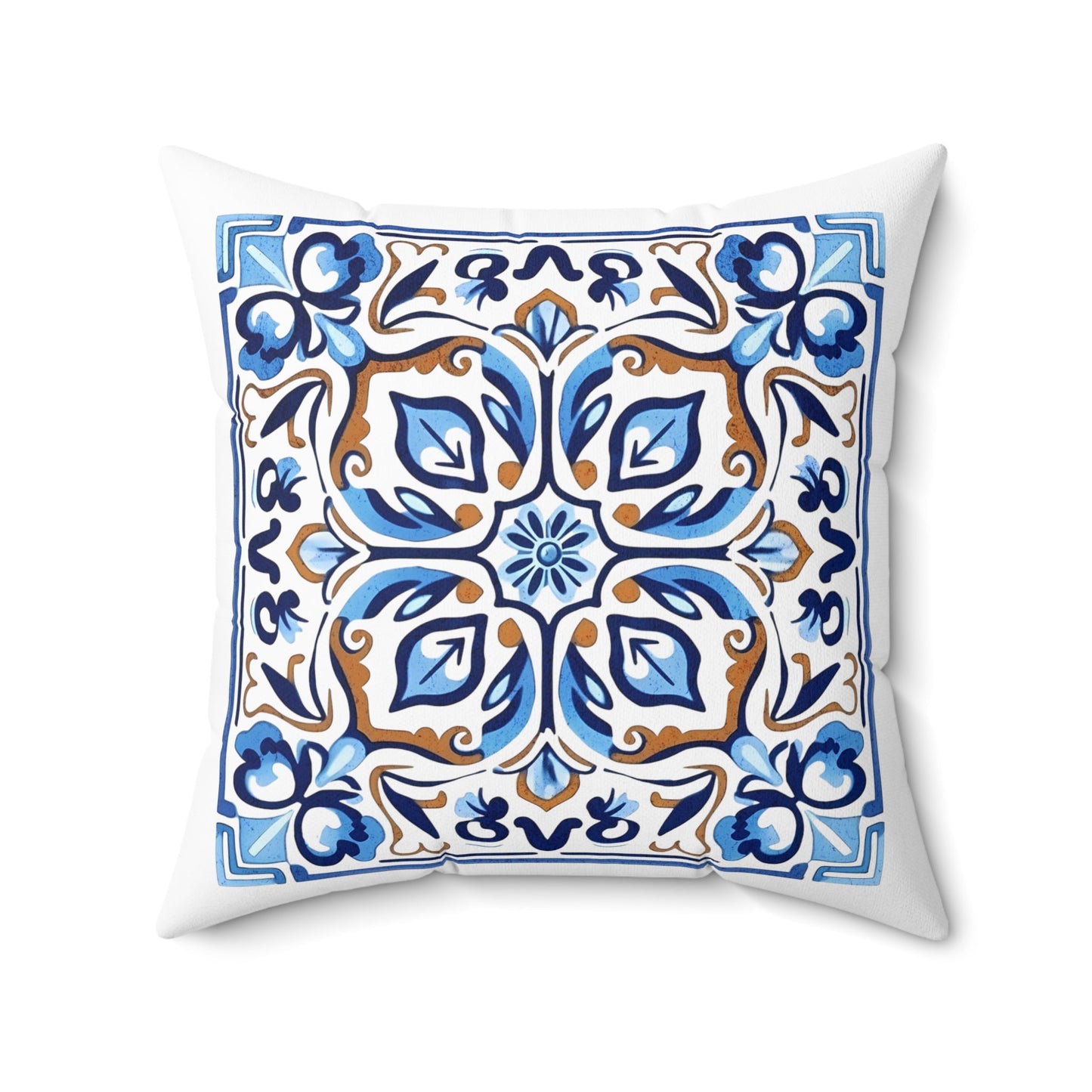 Traditional Portuguese Tile Inspired Pillow - Bring Portugal Home! //Almofada Inspirada nos Azulejos Portugueses-  Traga Portugal para Casa!