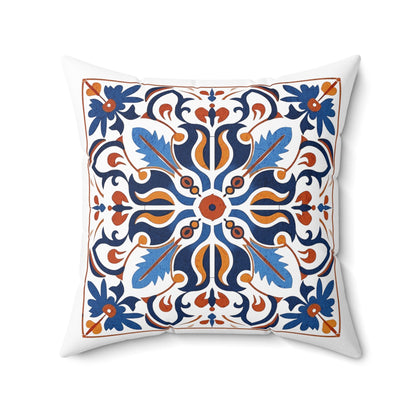 Traditional Portuguese Tile Inspired Pillow - Bring Portugal Home