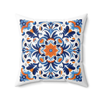 Traditional Portuguese Tile Inspired Pillow - Bring Portugal Home