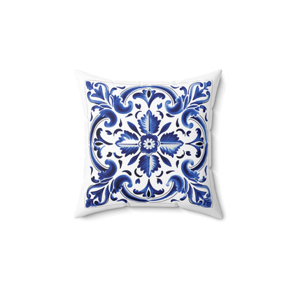 Authentic Traditional Portuguese  Tile Design Pillow - Embrace Portugal’s Timeless Beauty