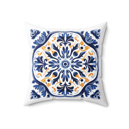 Timeless Traditional Portuguese Tile Design Pillow - Bring the Essence of Portugal Home