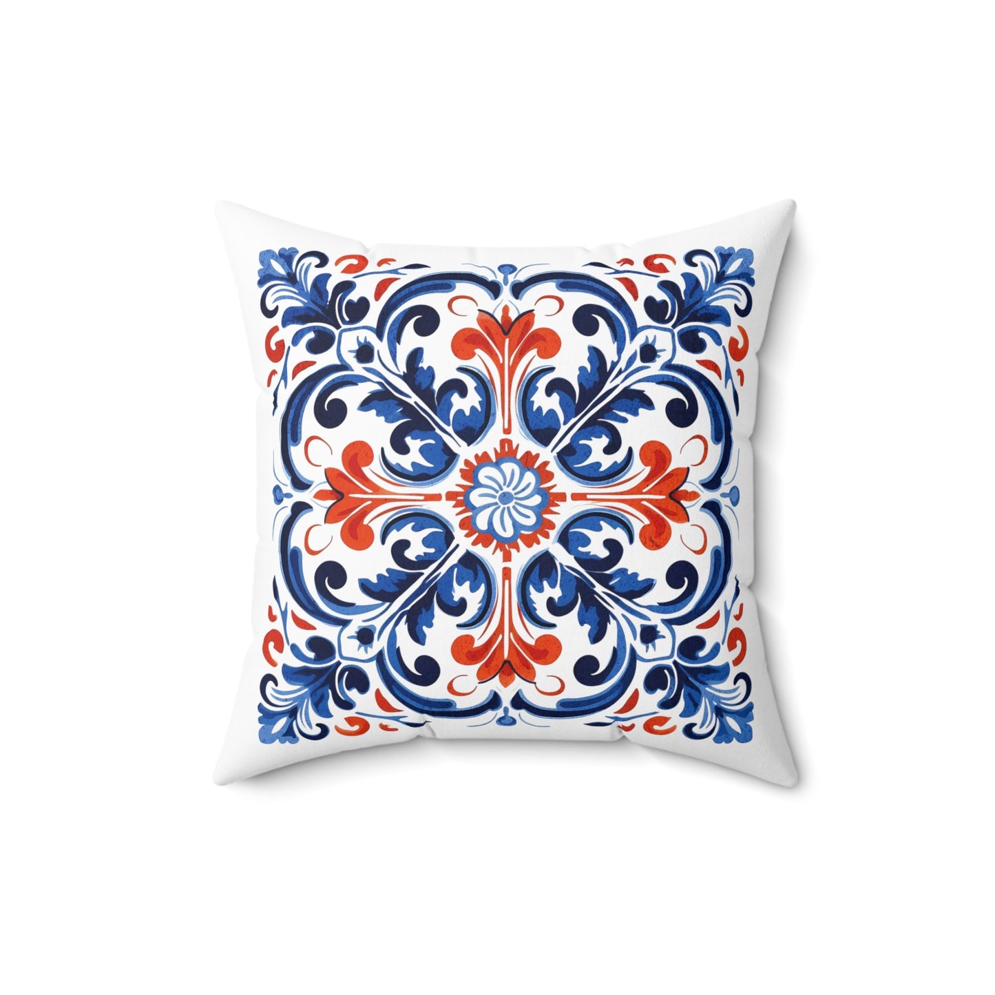 Traditional Portuguese Tile Inspired Pillow - Bring Portugal Home