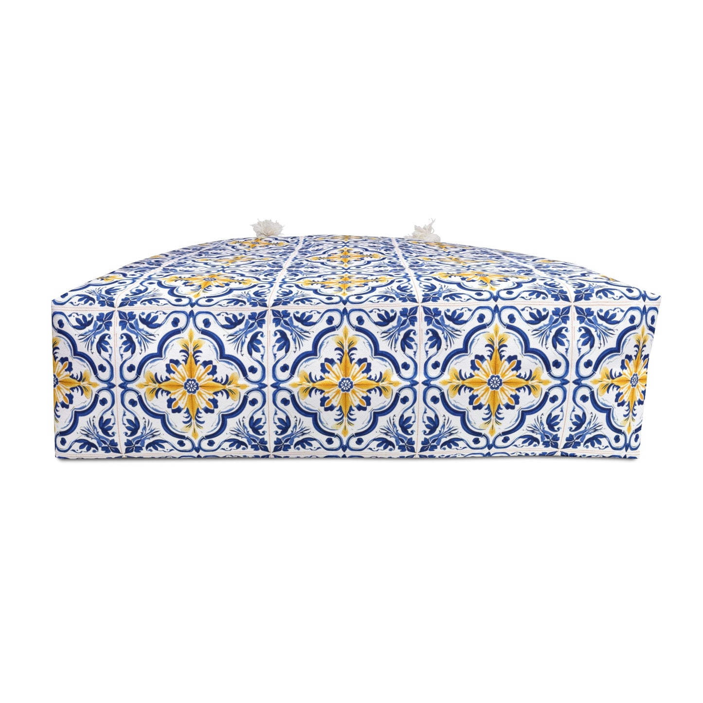 All-Occasion Weekender Bag with Portuguese Tiles Design - Retro, Heritage & Contemporary Fusion