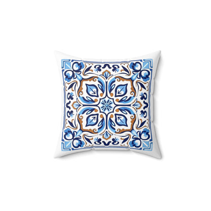 Traditional Portuguese Tile Inspired Pillow - Bring Portugal Home! //Almofada Inspirada nos Azulejos Portugueses-  Traga Portugal para Casa!