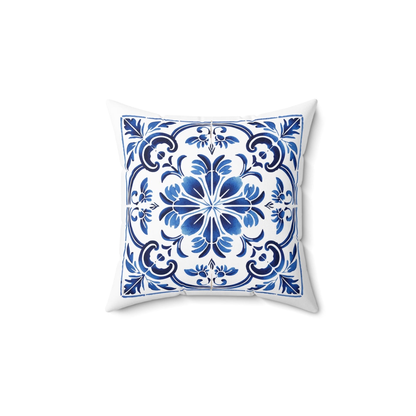 Portuguese Heritage Tile Pillow - Infuse Your Space with Timeless Elegance