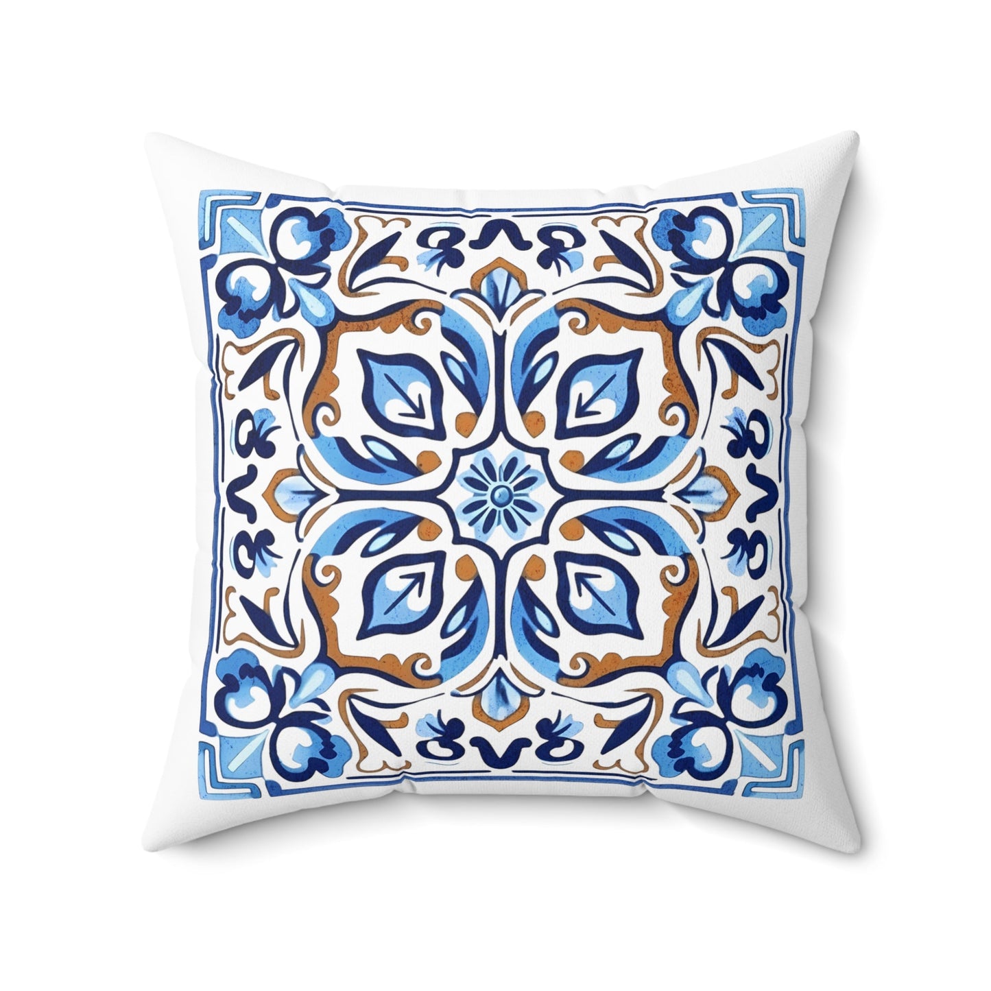 Traditional Portuguese Tile Inspired Pillow - Bring Portugal Home! //Almofada Inspirada nos Azulejos Portugueses-  Traga Portugal para Casa!