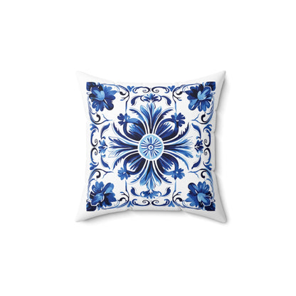 Authentic Traditional Portuguese Tile Pattern Pillow - Bring Portugal’s Artistry Home