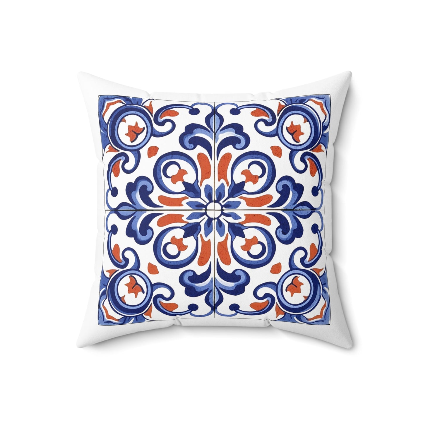 Traditional Portuguese Tile Inspired Pillow - Bring Portugal Home