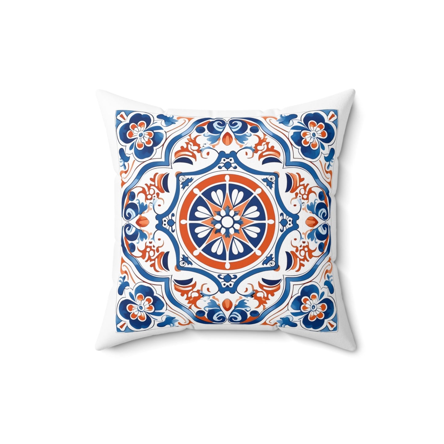 Traditional Portuguese Tile Inspired Pillow - Bring Portugal Home