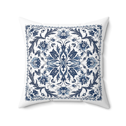 Traditional Portuguese Tile Inspired Pillow - Bring Portugal Home