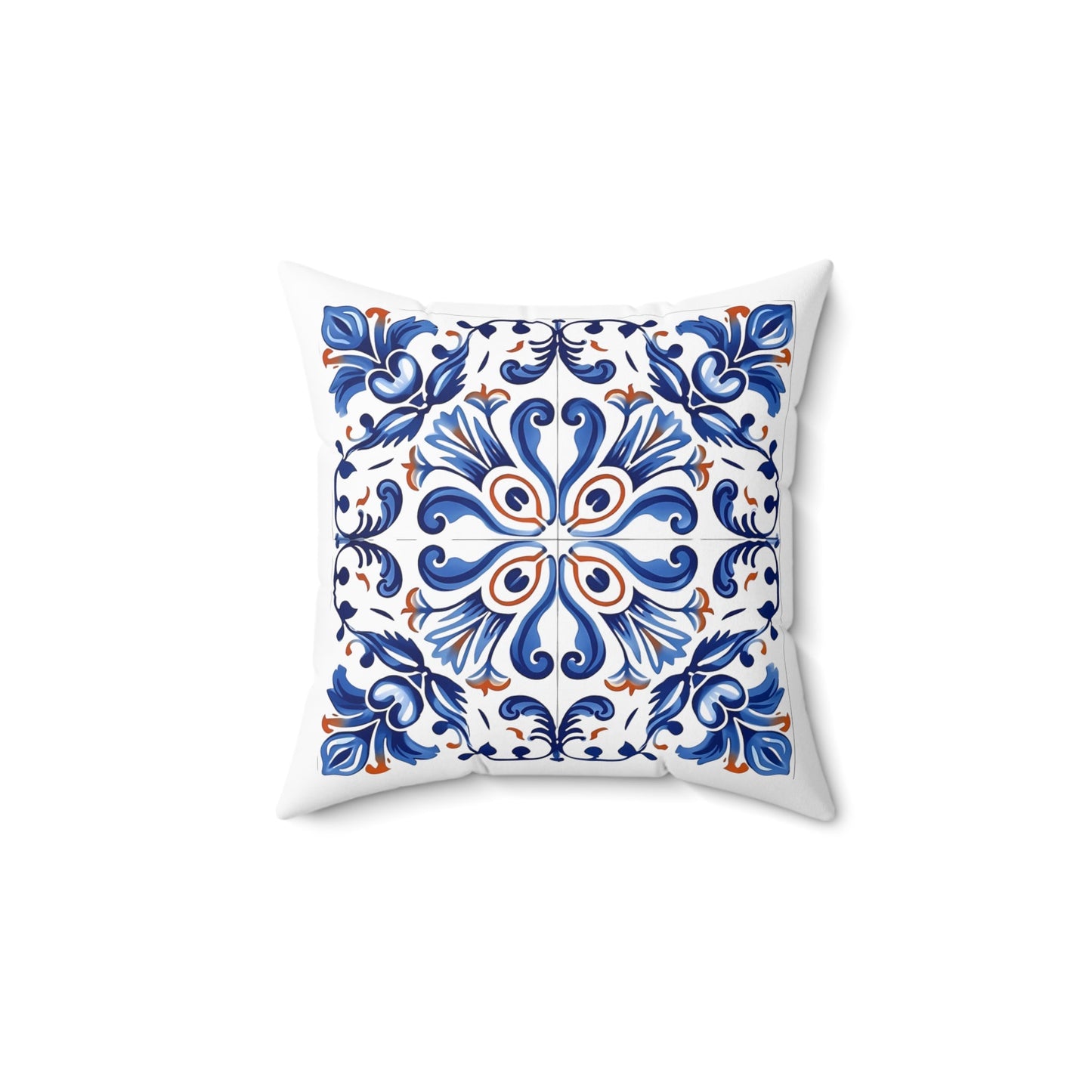 Elegant Portuguese Tile Design Pillow - Bring the Beauty of Portugal Home