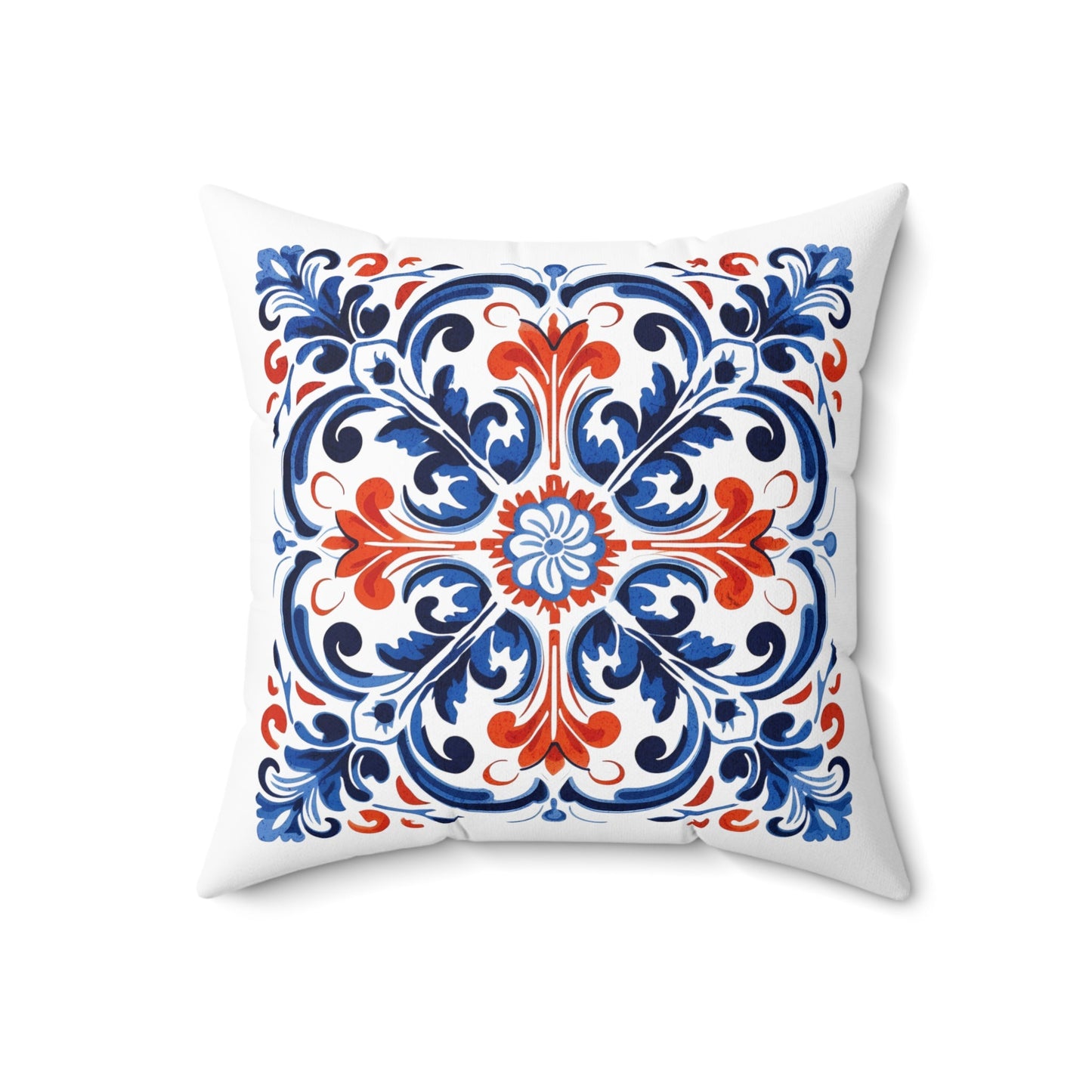 Traditional Portuguese Tile Inspired Pillow - Bring Portugal Home