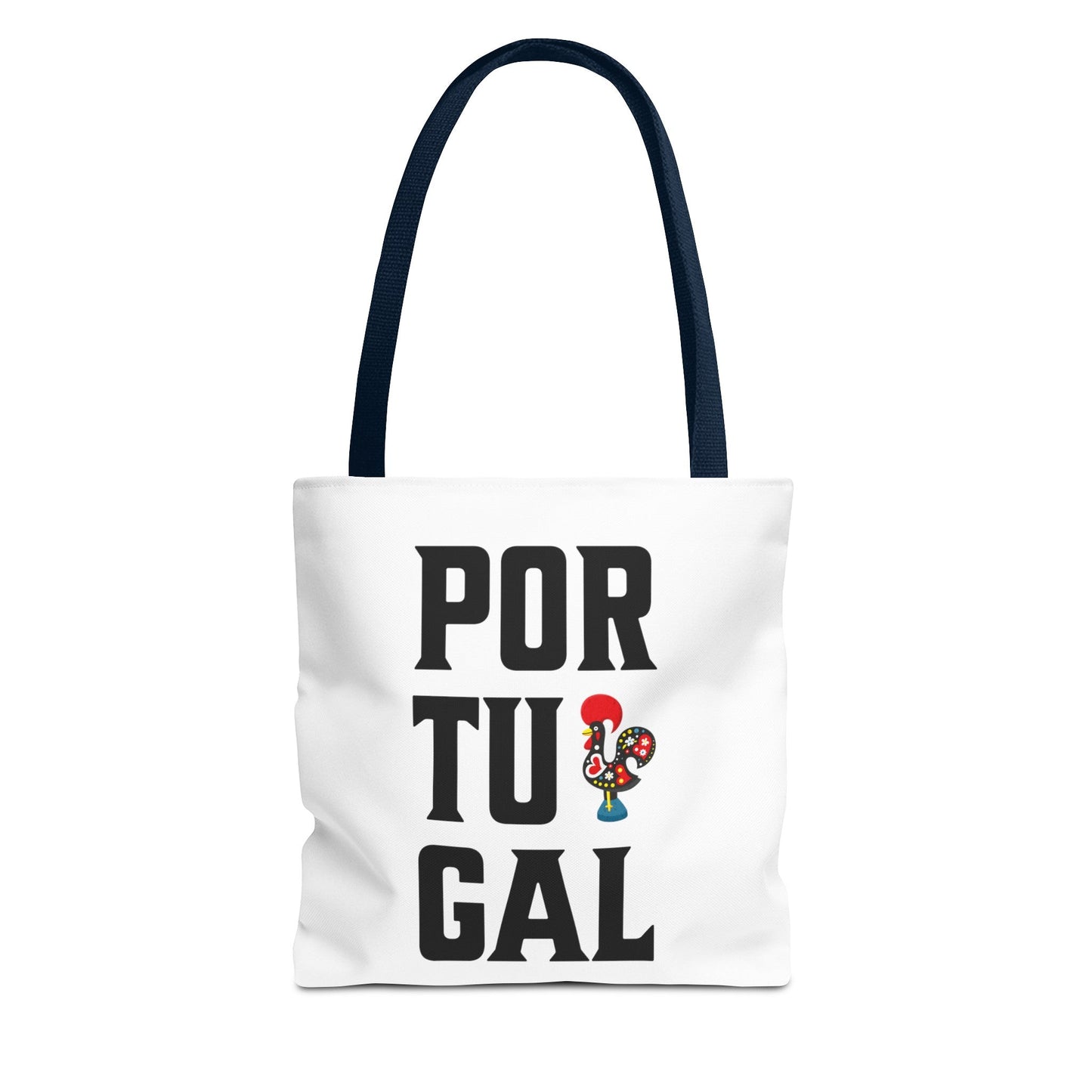 Elegant Tote Bag with Portugal Design and Galo de Barcelos - Retro, Minimalist and Contemporary