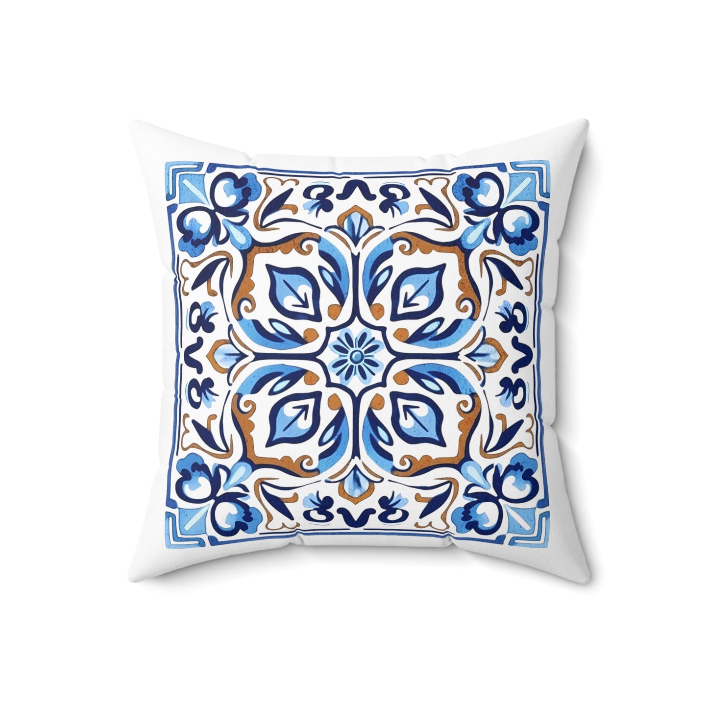 Traditional Portuguese Tile Inspired Pillow - Bring Portugal Home! //Almofada Inspirada nos Azulejos Portugueses-  Traga Portugal para Casa!