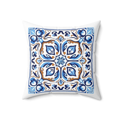 Traditional Portuguese Tile Inspired Pillow - Bring Portugal Home! //Almofada Inspirada nos Azulejos Portugueses-  Traga Portugal para Casa!