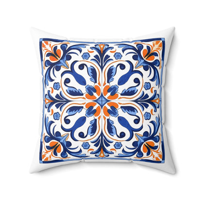 Traditional Portuguese Tile Inspired Pillow - Bring Portugal Home