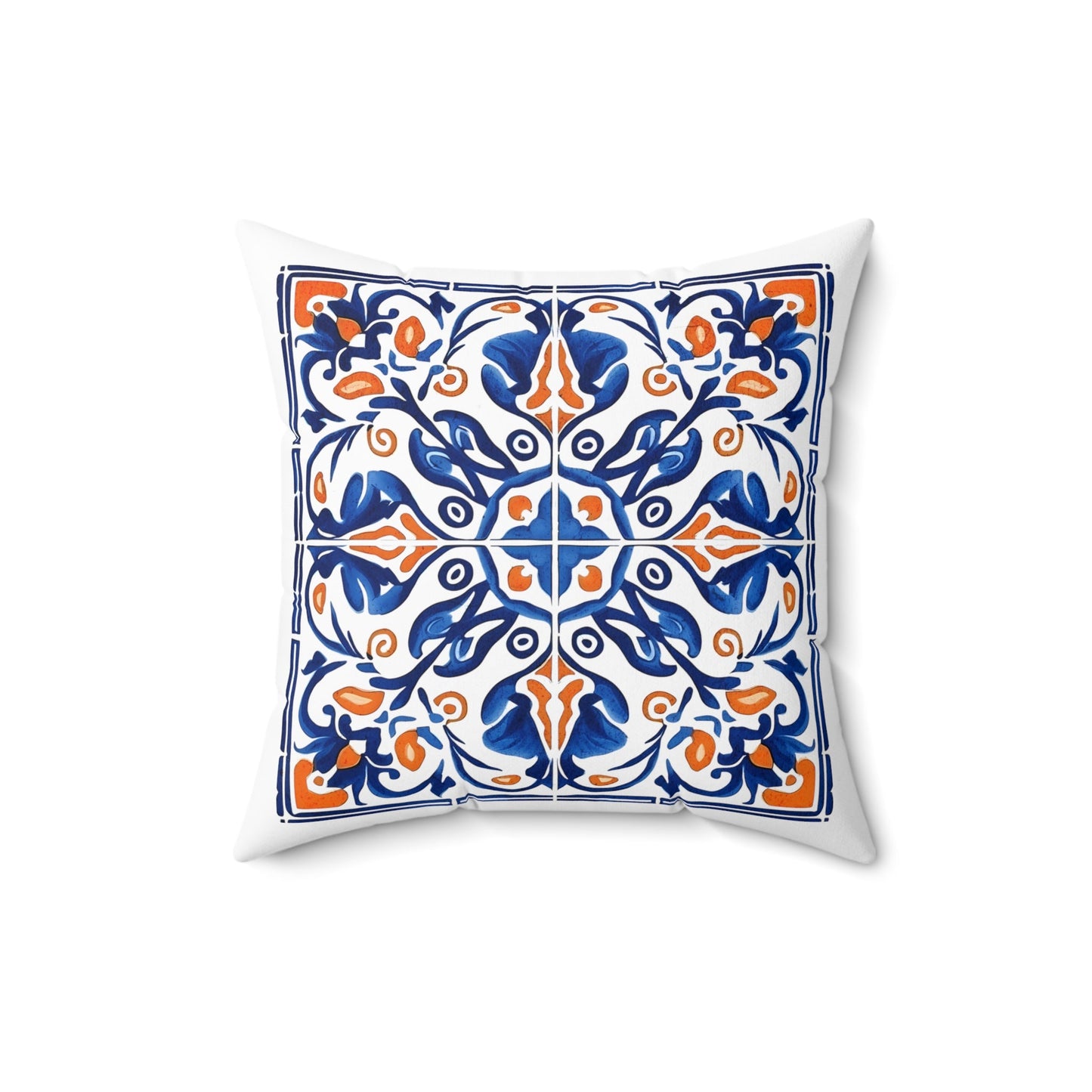 Traditional Portuguese Tile Inspired Pillow - Bring Portugal Home