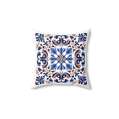 Traditional Portuguese Tile Inspired Pillow - Bring Portugal Home