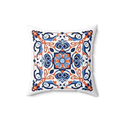 Traditional Portuguese Tile Inspired Pillow - Bring Portugal Home