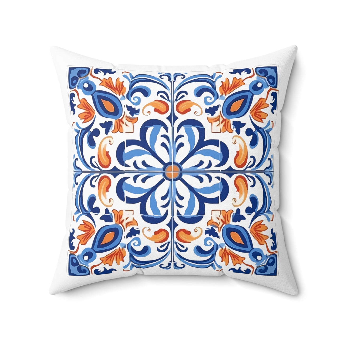 Traditional Portuguese Tile Inspired Pillow - Bring Portugal Home