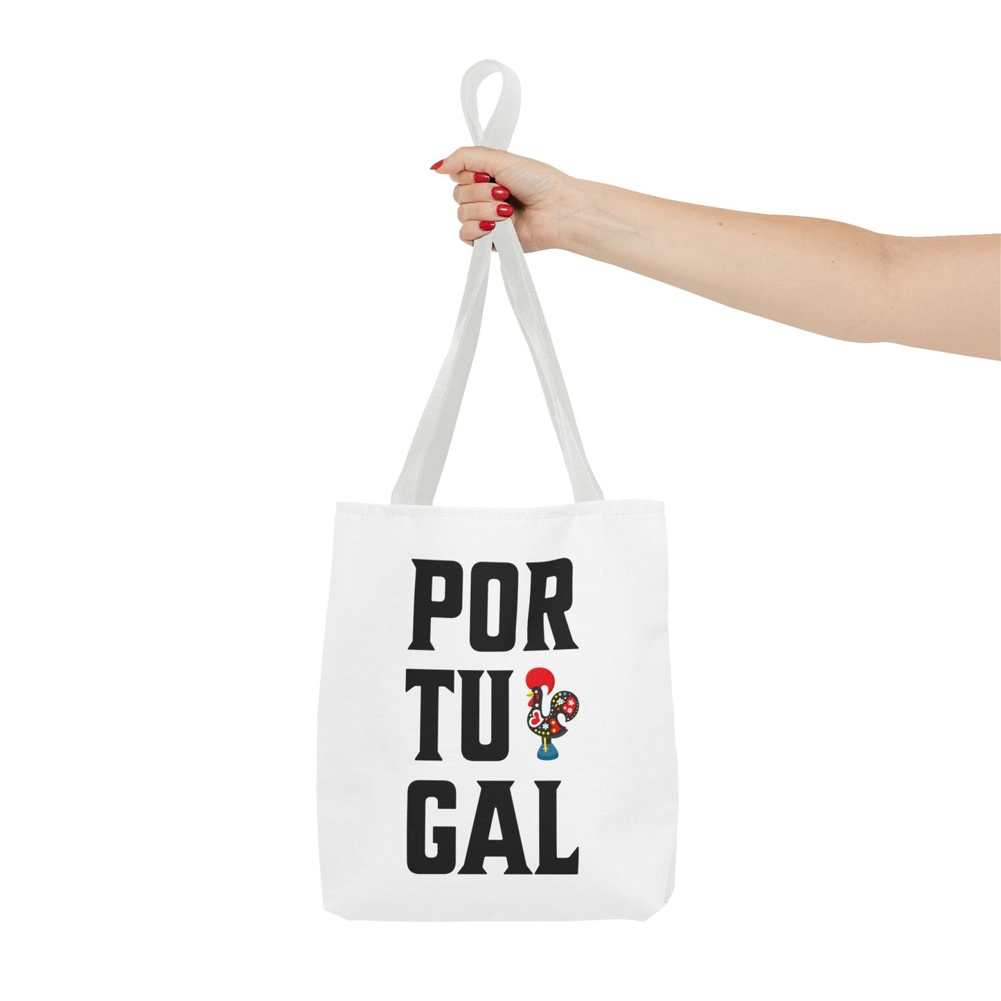 Elegant Tote Bag with Portugal Design and Galo de Barcelos - Retro, Minimalist and Contemporary