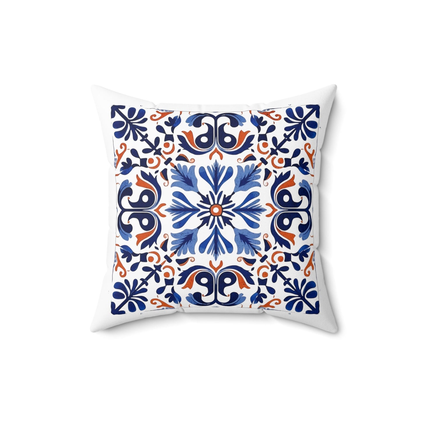 Traditional Portuguese Tile Inspired Pillow - Bring Portugal Home