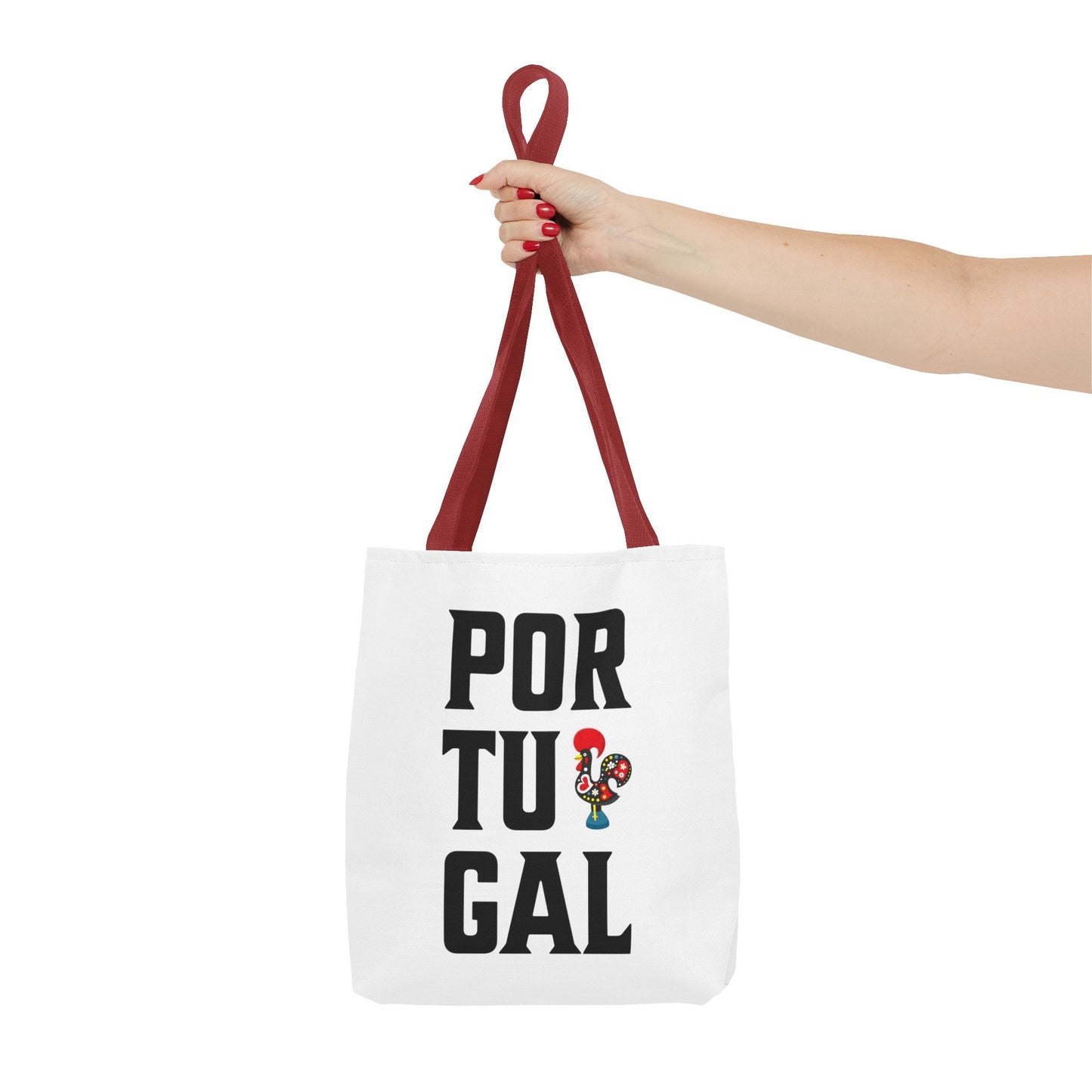 Elegant Tote Bag with Portugal Design and Galo de Barcelos - Retro, Minimalist and Contemporary