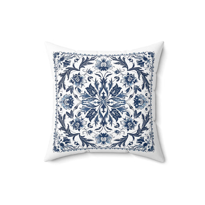 Traditional Portuguese Tile Inspired Pillow - Bring Portugal Home