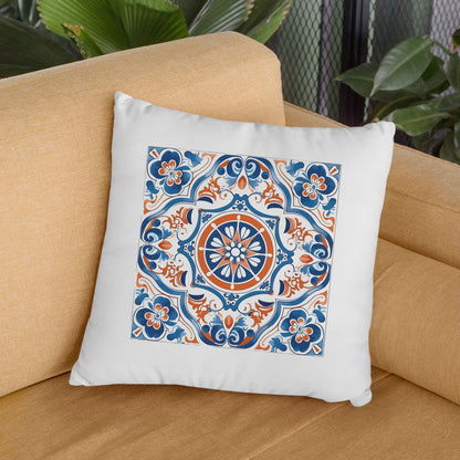 Traditional Portuguese Tile Inspired Pillow - Bring Portugal Home