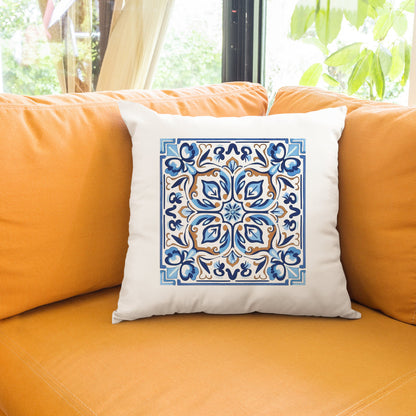 Traditional Portuguese Tile Inspired Pillow - Bring Portugal Home! //Almofada Inspirada nos Azulejos Portugueses-  Traga Portugal para Casa!