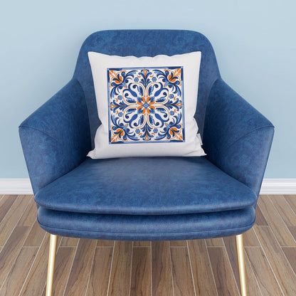 Traditional Portuguese Tile Inspired Pillow - Bring Portugal Home