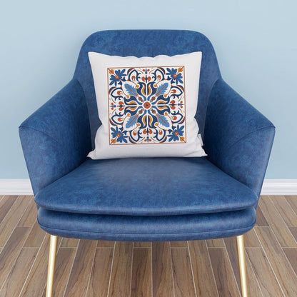 Traditional Portuguese Tile Inspired Pillow - Bring Portugal Home