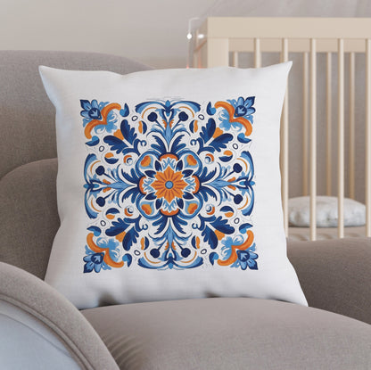 Traditional Portuguese Tile Inspired Pillow - Bring Portugal Home