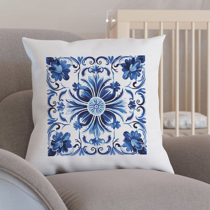 Authentic Traditional Portuguese Tile Pattern Pillow - Bring Portugal’s Artistry Home