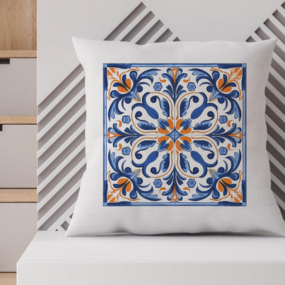 Traditional Portuguese Tile Inspired Pillow - Bring Portugal Home