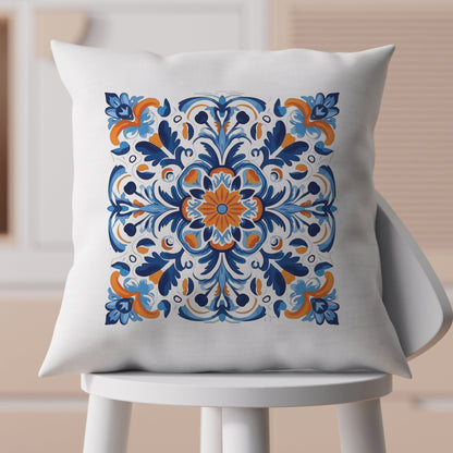 Traditional Portuguese Tile Inspired Pillow - Bring Portugal Home