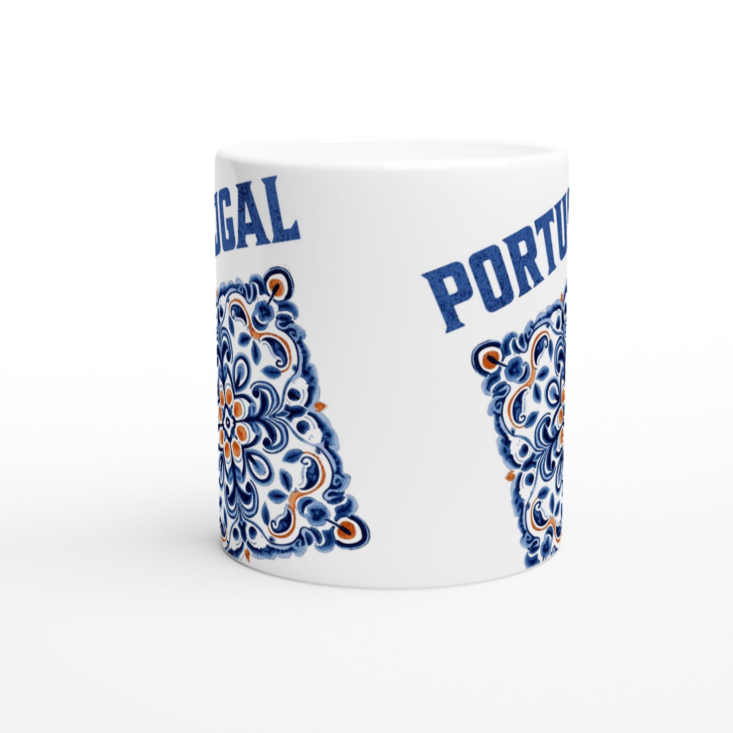 Design Portuguese Tiles - White 11oz Ceramic Mug